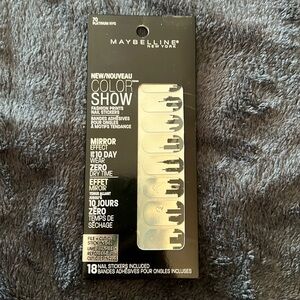 Maybelline Color Show Nail Stickers Mirror Effect *Platinum NYC*